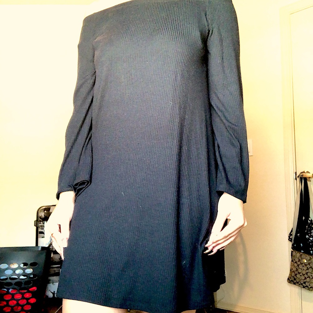 Black love fire dress